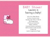 Baby Shower Invitation Wording for Girls June 2012