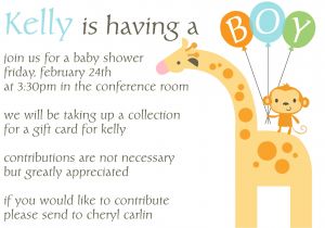 Baby Shower Invitation Wording for Office Party Work Baby Shower Invitation Wording