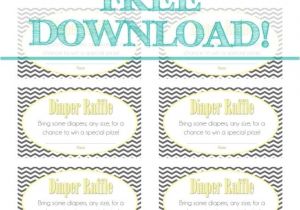 Baby Shower Invitations and Diaper Raffle Tickets Free Download Baby Shower Diaper Raffle Tickets