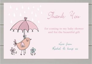 Baby Shower Invitations and Thank You Cards Free Baby Shower Thank You Card Templates Ideas — Anouk