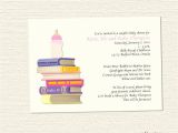 Baby Shower Invitations asking for Books Items Similar to Book Baby Shower Invitation On Etsy