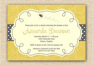 Baby Shower Invitations Bumble Bee theme 127 Best Images About Bumble Bee theme On Pinterest