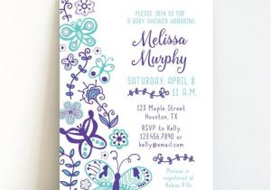 Baby Shower Invitations butterfly theme 9 Best butterfly Baby Shower Invitation Images On