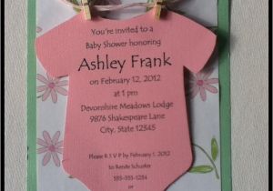 Baby Shower Invitations Card Making Ideas for Baby Shower Invitations