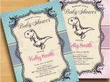 Baby Shower Invitations Dinosaur theme Dinosaur Baby Shower Invitation Baby Boy Shower Baby Girl