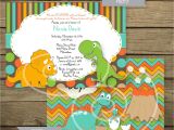 Baby Shower Invitations Dinosaur theme Dinosaur themed Baby Shower Invitation Printable