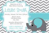 Baby Shower Invitations Elephant Baby Elephant Baby Shower Invitations