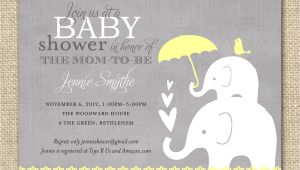 Baby Shower Invitations Elephant Tips for Choosing Pink and Grey Elephant Baby Shower