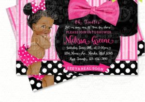 Baby Shower Invitations for Girls Minnie Mouse Minnie Mouse Baby Shower Invitation Baby Girl Minnie Style