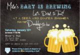 Baby Shower Invitations for Men Beer and Diaper Shower Invitation Boy Man Shower Man Diaper