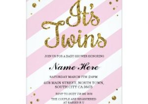 Baby Shower Invitations for Twin Girls Twin Baby Shower Invitations