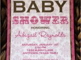 Baby Shower Invitations On Sale On Sale Pink and Brown Damask Baby Shower Invitations by