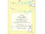 Baby Shower Invitations Printable Templates Printable Baby Shower Invitation Template Bunny