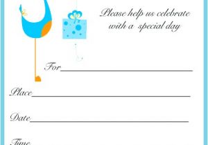 Baby Shower Invitations Printable Templates Printable Baby Shower Invitations Template
