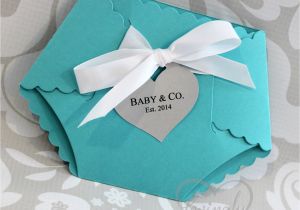 Baby Shower Invitations Shaped Like Diapers Deluxe Diaper Shape Baby Shower Invitation Set Of 10 Light