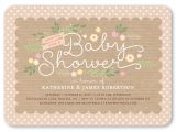 Baby Shower Invitations Shutterfly Lovely Scallop Girl 5×7 Custom Baby Shower Invitations