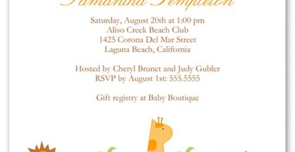 Baby Shower Invitations Shutterfly Safari Adventure 5×5 Custom Baby Shower Invitations