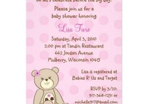 Baby Shower Invitations Teddy Bear theme 353 Best Bear Baby Shower Invitations Images On Pinterest