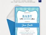 Baby Shower Invitations Templates Editable Boy Baby Shower Invitation Template 22 Free Psd Vector Eps