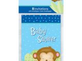Baby Shower Invitations Walmart Blue Elephant Baby Shower Invitations 8pk Walmart
