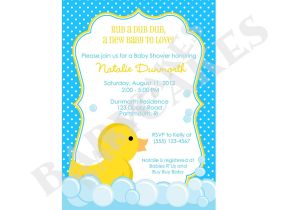 Baby Shower Invitations with Ducks Baby Shower Duck Invitations