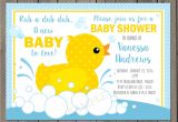 Baby Shower Invitations with Ducks Rubber Duck Baby Shower Invitation Rubber Ducky Baby Shower
