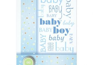 Baby Shower Invitations with Ribbon Sweet Baby Boy Blue Ribbon Baby Shower Invitation