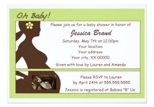 Baby Shower Invitations with sonogram Picture sonogram Baby Shower Invitation