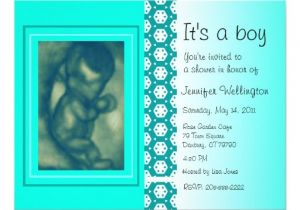 Baby Shower Invitations with Ultrasound Baby Shower Invitation Green Ultrasound Zazzle