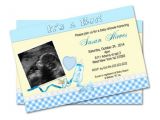 Baby Shower Invitations with Ultrasound Ultrasound Baby Shower Invitations for Boy Digital File