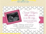 Baby Shower Invitations with Ultrasound Ultrasound Photo Baby Shower Invitation Pink or Blue