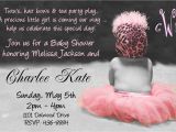 Baby Shower Invitations Wording for A Girl Baby Shower Invitation Wording for A Girl Cimvitation