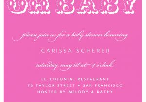 Baby Shower Invitations Wording for A Girl Baby Shower Invitation Wording for A Girl Cimvitation