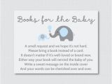 Baby Shower Invite Book Instead Of Card Baby Shower Book Instead Card What to Write Inside