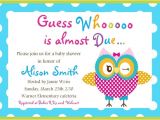 Baby Shower Invite Example Baby Shower Invitation Templates Word