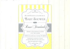 Baby Shower Invite Language Invite In Spanish Baby Shower Invitations Spanish Birthday