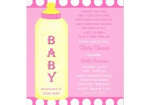 Baby Shower Invite Poem Girl Baby Shower Poem Invitation Baby Girl 5" X 7