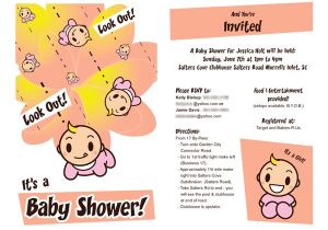 Baby Shower Invite Template for Email Baby Shower E Mail Invitation
