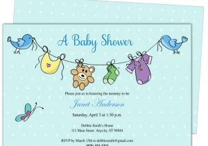 Baby Shower Invite Template for Email Baby Shower Email Invitations
