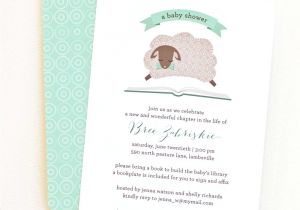 Baby Shower Invite Wording Bring A Book Bring A Book Baby Shower Invitation