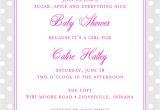 Baby Shower Invite Wording for Girl 22 Baby Shower Invitation Wording Ideas
