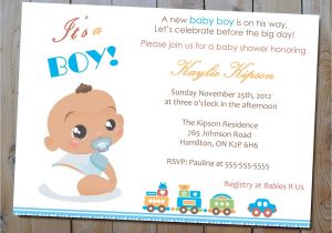 Baby Shower Invites for A Boy Baby Shower Invitation Baby Girl Shower Invitations