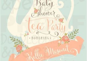 Baby Shower Invites Tea Party theme 145 Best Tea Party Images On Pinterest