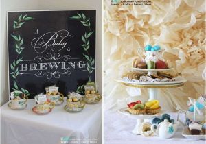 Baby Shower Invites Tea Party theme Tea Party Baby Shower Party Ideas 1 Of 17