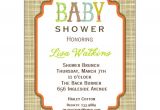 Baby Shower Invites Unisex Letter Perfect Uni Baby Shower Invitations