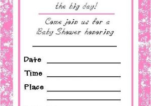 Baby Shower Its A Girl Invitations Free Perfect Baby Girl Shower Invitations