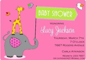 Baby Shower Messages for Invitations Custom Baby Shower Invitations 365greetings