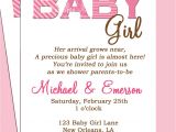 Baby Shower Quotes for Girl Invitations Baby Shower Invitation Wording