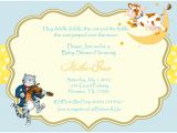Baby Shower Rhyme Invite 3 Monkeys and More Nursery Rhyme Baby Shower Invitations