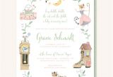 Baby Shower Rhyme Invite Nursery Rhyme Baby Shower Invitation Cow Jumped Over the